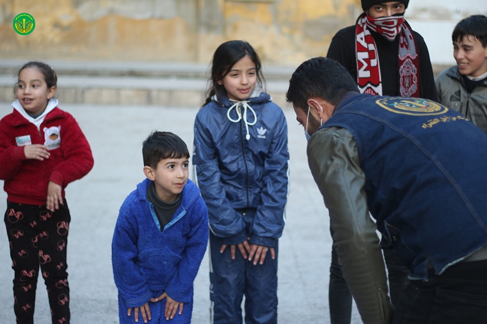 حتى بتعبنا بالبذل مستمتعين